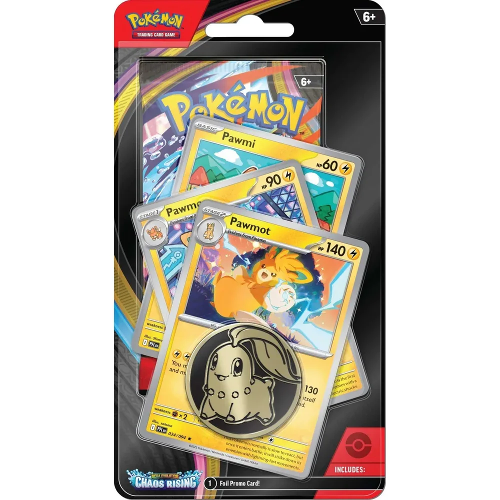 Pokémon TCG - Mega Evolution: Chaos Rising Premium Checklane Blister English - 1 Blister